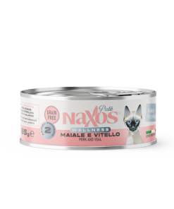 Naxos Wellness Gatto Sterilight Patè Maiale e Vitello Gr 85