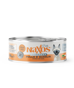 Naxos Wellness Gatto Sterilight Patè Pollo e Quaglia Gr 85