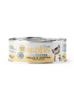 Naxos Wellness Gatto Kitten Mousse Pollo e Anatra Gr 85